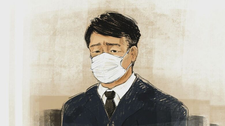 梅川稔 被告（イラスト：大野拓海）