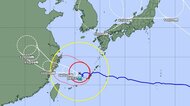 【台風情報】大型で非常に強い“ノロノロ台風”13号の進路は？　沖縄はトラック横転の恐れも　猛烈な風や高波、落雷・竜巻に警戒