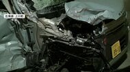 層雲峡近くで4台絡む多重事故、3人搬送　軽自動車の運転席が大破　各地で衝突事故