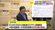 新型コロナ 新たに3人の感染確認 高齢者へのワクチン接種の本格化は5月以降に【愛媛】