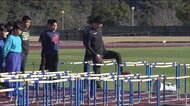 競技力向上へ 陸上の多田修平選手 ジュニア選手を指導 宮崎県