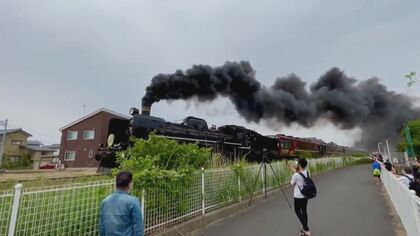 “三三七拍子”汽笛で運動会を応援…蒸気機関車の粋な計らいがSNSで話題に【新潟発】