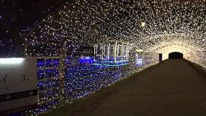 港町を彩るイルミネーション「ミライエ」敦賀で11月3日から　大海原、鉄道のまち象徴するSLなどLED65万個で表現　福井