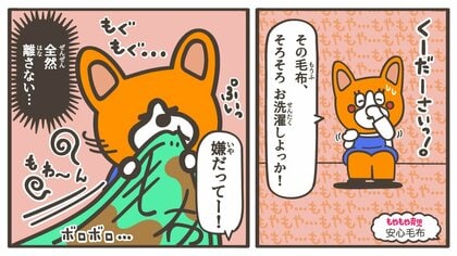 お洗濯できない…ずっと手放さない「安心毛布」を“卒業”させるタイミングっていつなの？