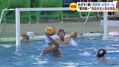 【特集】めざせ1勝！　“県内唯一”の「水球チーム」　ゼロからのスタート…　 熱血高校教師と新米部員