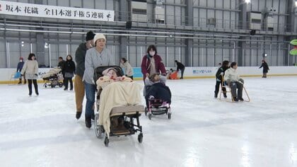 “誰でも楽しめる”新たなスケート提案　車椅子やストレッチャーで参加できるイベント開催