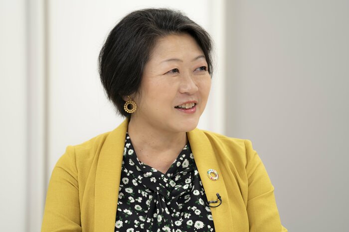 国連広報センター所長 根本かおるさん