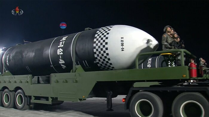 北朝鮮 北極星4型SLBM(潜水艦発射弾道ミサイル)(資料)