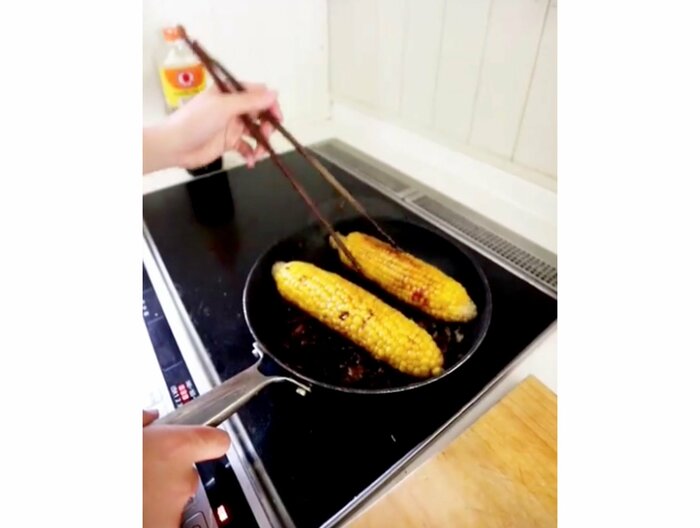 焼きトウモロコシ(提供:ゆうこさん)