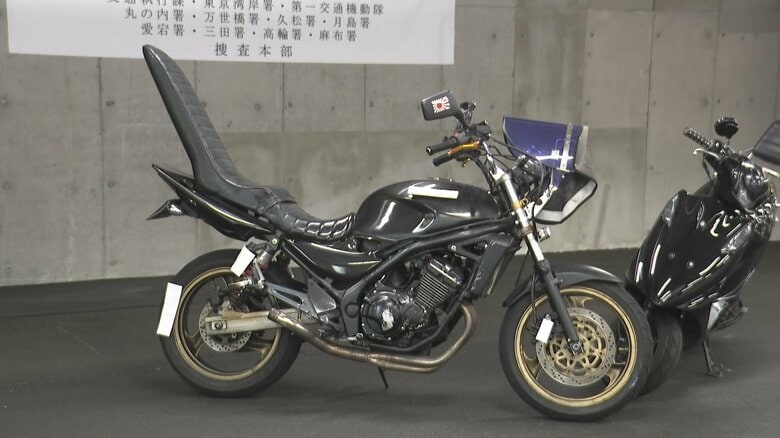 有明から赤坂までバイクで“集団暴走”信号無視や蛇行運転繰り返したか　少年ら6人を検挙　うち2人は無免許運転｜FNNプライムオンライン