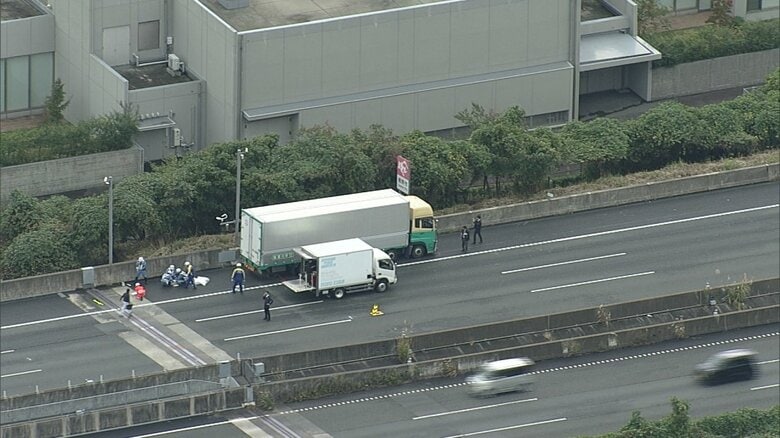 新東名高速道路でひき逃げか 男性が意識不明の重体 本線上で男性に接触して車が逃走か 下り線・御殿場JCT~長泉沼津ICで通行止め|FNNプライムオンライン