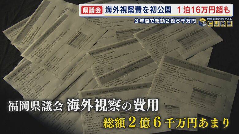 3年間でハワイへの訪問は4件 1泊の最高額はフランス宿泊費で16万円超も 県議会海外視察費を初公開 3年間で総額2億6千万円 【福岡発】|FNNプライムオンライン
