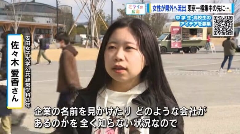 3年連続転出超過1位の広島　若い女性は「どんな企業があるか知らない。やりたい仕事がない」企業はもっと情報発信を｜FNNプライムオンライン