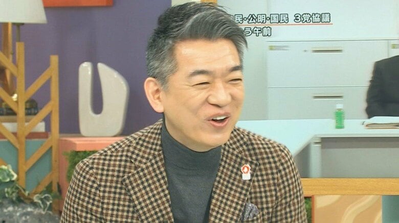 橋下家“家訓”は『バイト代は103万円を1円でも超えるべからず』　教育費高騰の現状を「知らなさすぎ」と自民党議員を批判｜FNNプライムオンライン