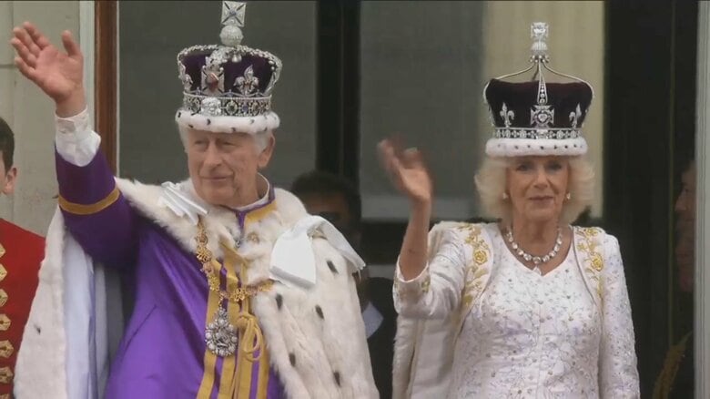 チャールズ英国王夫妻に国内外から祝福　「王に神のご加護を」70年ぶり戴冠式　｜FNNプライムオンライン