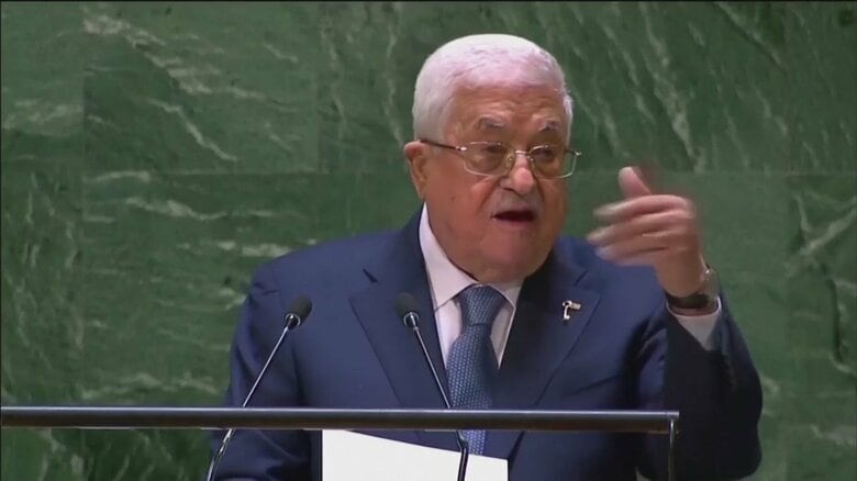 パレスチナ自治政府・アッバス議長