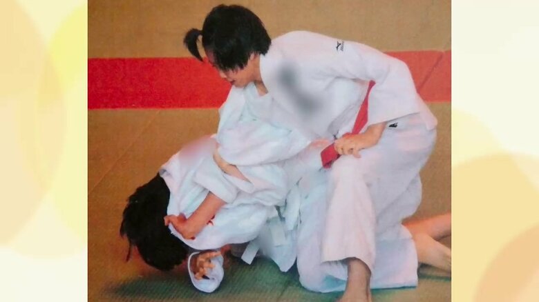 小学生のころから柔道に打ち込むMIRAIさん
