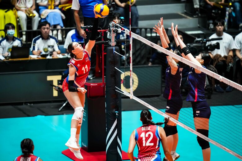 プエルトリコのエース アベルクロンビエ（写真：©️FIVB）