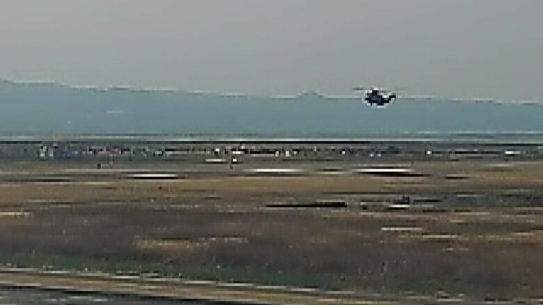 米軍ヘリが佐賀空港で無断飛行 2024年2月28日