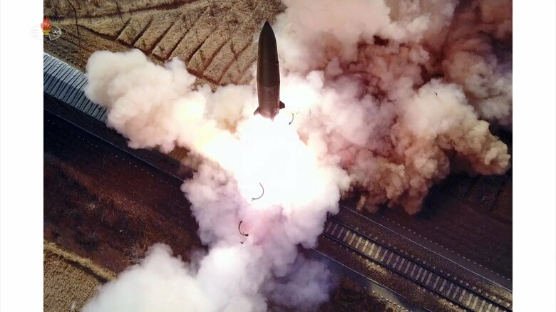 1月14日に行われた鉄道機動ミサイル連隊の射撃訓練