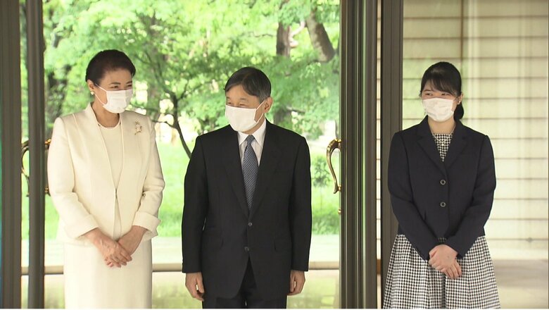 赤坂御用地から皇居・御所にお引っ越し　2021年9月