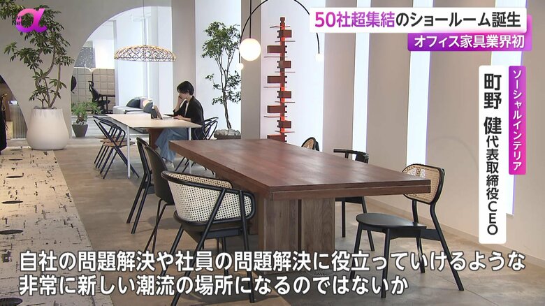 法人向けのショールーム「THE MUSEUM」