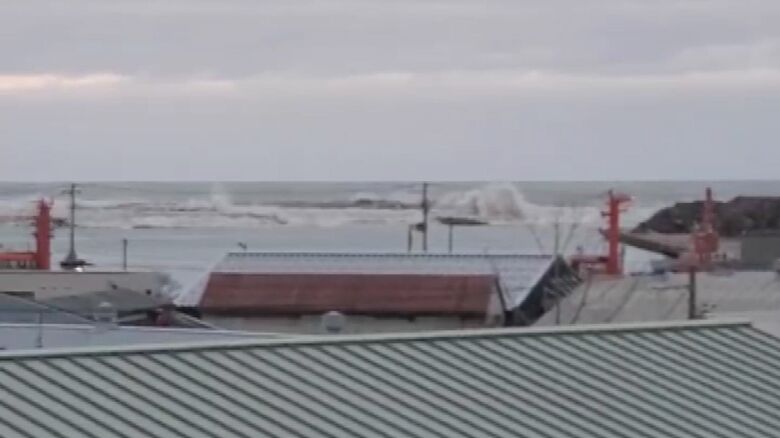 上越市港町（提供：視聴者）