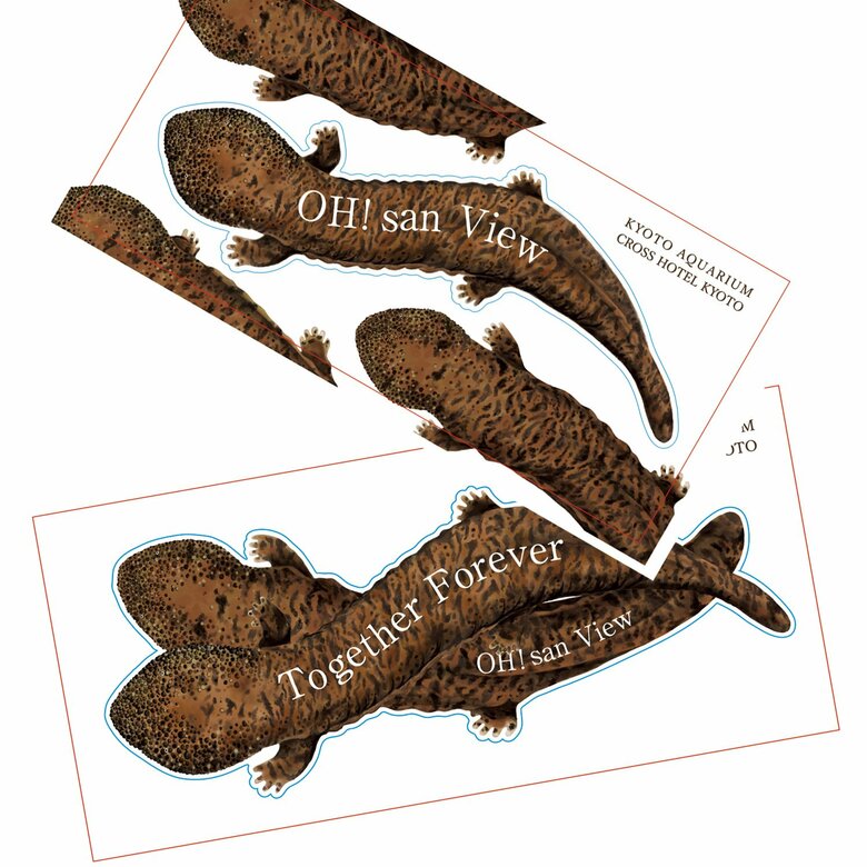 記念ステッカー（出典：クロスホテル京都）