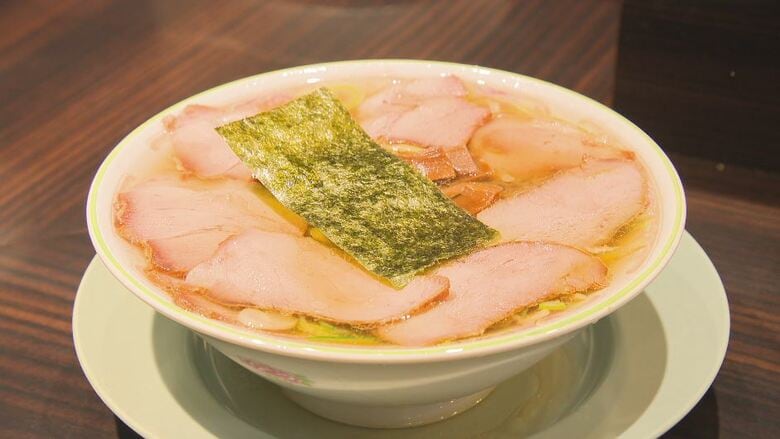 「中華そば 三昧軒 長野権堂店」の中華そば（750円）