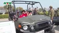 竹松駐屯地が創立73周年…陸上自衛隊の車両展示や訓練の様子を公開　自衛隊への任務の理解深める