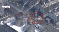 「タンク2個が爆発した」製薬工場で爆発事故　中にエタノール…有害物質流出なし　男性作業員5人重軽傷　広島・三次市