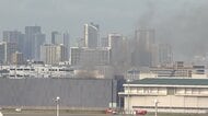 羽田空港第3ターミナル近く格納庫の解体工事中に火事　ケガ人や逃げ遅れの情報なし　消火活動続く