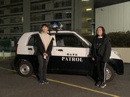 子供の声で注意喚起…パトロールカーから小学生が詐欺被害防止等呼びかけ「怪しい電話はすぐ切って相談を」