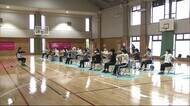 講師はプロスポーツ選手 シニアの体力づくりを楽しく 秋田