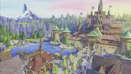 「アナ雪」「ラプンツェル」「ピーター・パン」3つの世界をテーマに　「東京ディズニーシー」新エリア　2024年6月にオープン　　