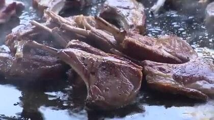 ラム肉が主役！？とやまラムフェスティバルにぎわう