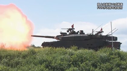 最新鋭10式戦車の訓練に密着 知られざる内部を初公開