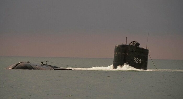 「824英雄艦」(朝鮮中央テレビ・2021年10月20日)