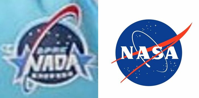 NASAのロゴに似ているような…