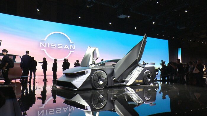 日産 EVコンセプトカー「ニッサン ハイパーフォーカス」 2023年10月ジャパンモビリティショー(JMS)にて