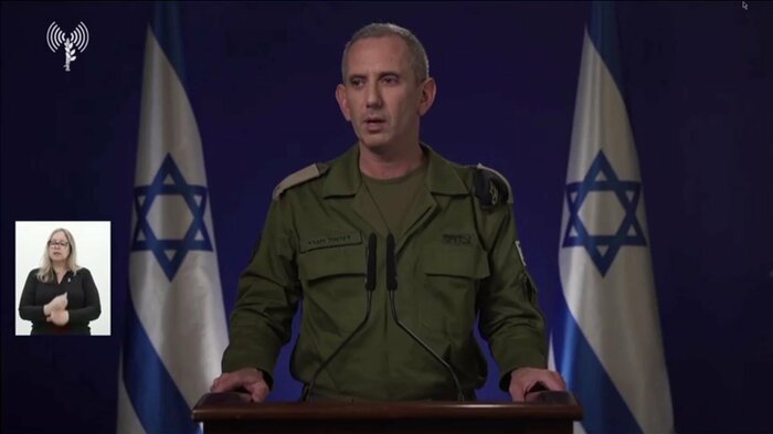 イスラエル軍報道官の会見(5月6日)