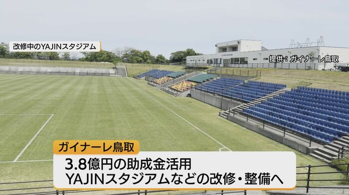 Jリーグ助成金を活用し整備進む