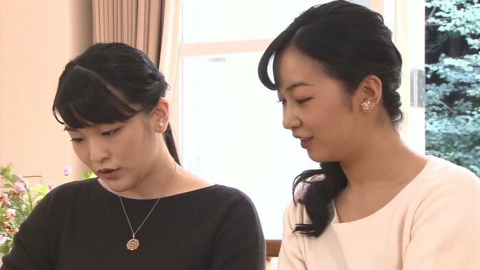 眞子さまと佳子さま 10月6日撮影