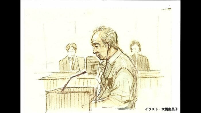 初公判の吉田被告