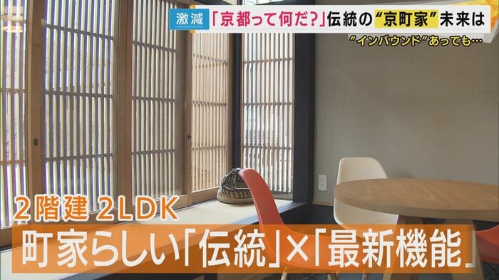 町家らしい伝統の雰囲気を残し現代の機能を兼ね備えた住宅