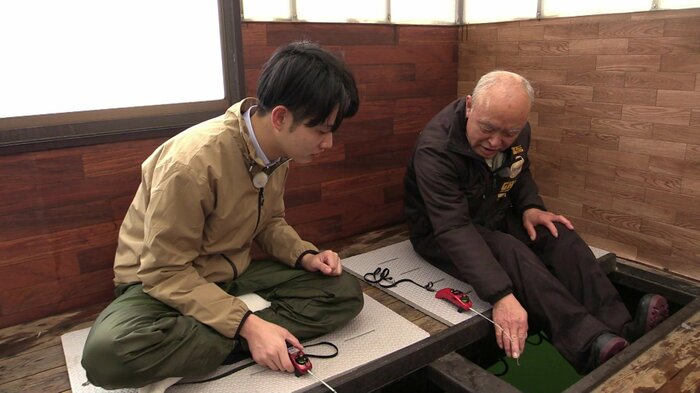 1月下旬から3月上旬は氷上釣りも