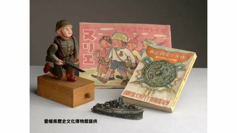 生活が“戦争色”…戦後８０年　愛媛県歴史文化博物館で「戦時下のくらし」展　７月１２日から開催【愛媛】｜FNNプライムオンライン