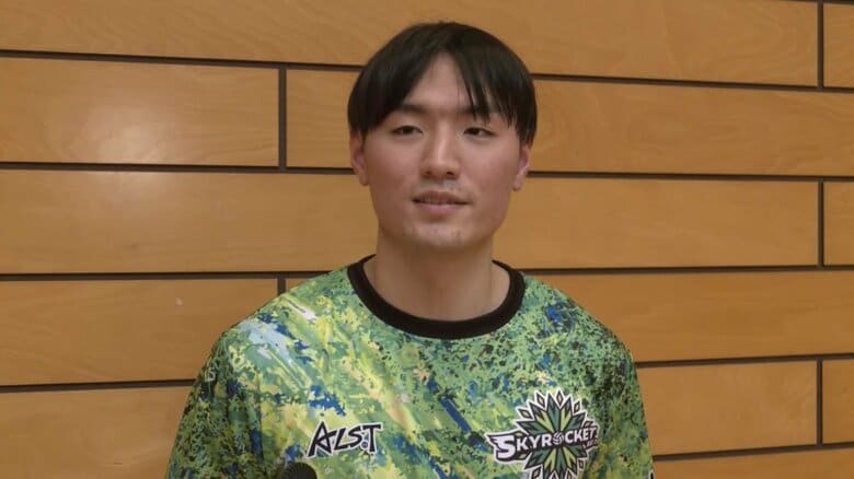 教師と選手の二刀流でバレーボールVリーグ参入目指す　年男として迎える巳年に飛躍誓う【秋田発】｜FNNプライムオンライン