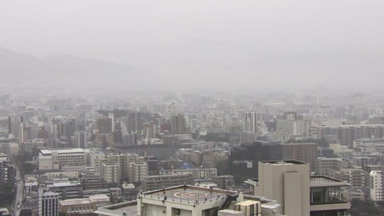 福岡で大雨のおそれ　多いところで1時間に50ミリ予想　警報発表の可能性も　土砂災害や河川増水などに注意・警戒　気象台｜FNNプライムオンライン