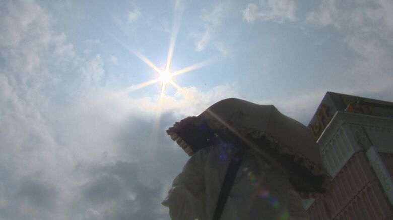 「ジリジリ焼ける感じ」新潟・上越市で34．1℃ 猛暑日に迫る暑さの一方…落雷や激しい突風などに注意を｜FNNプライムオンライン
